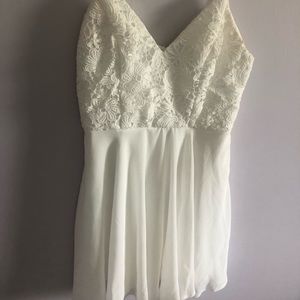Lulus white dress